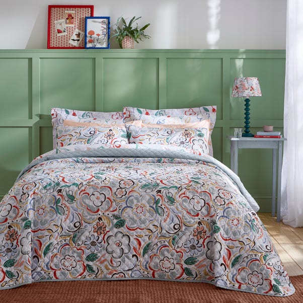 Heart and Soul Ayva Floral Bedspread image 1 of 3