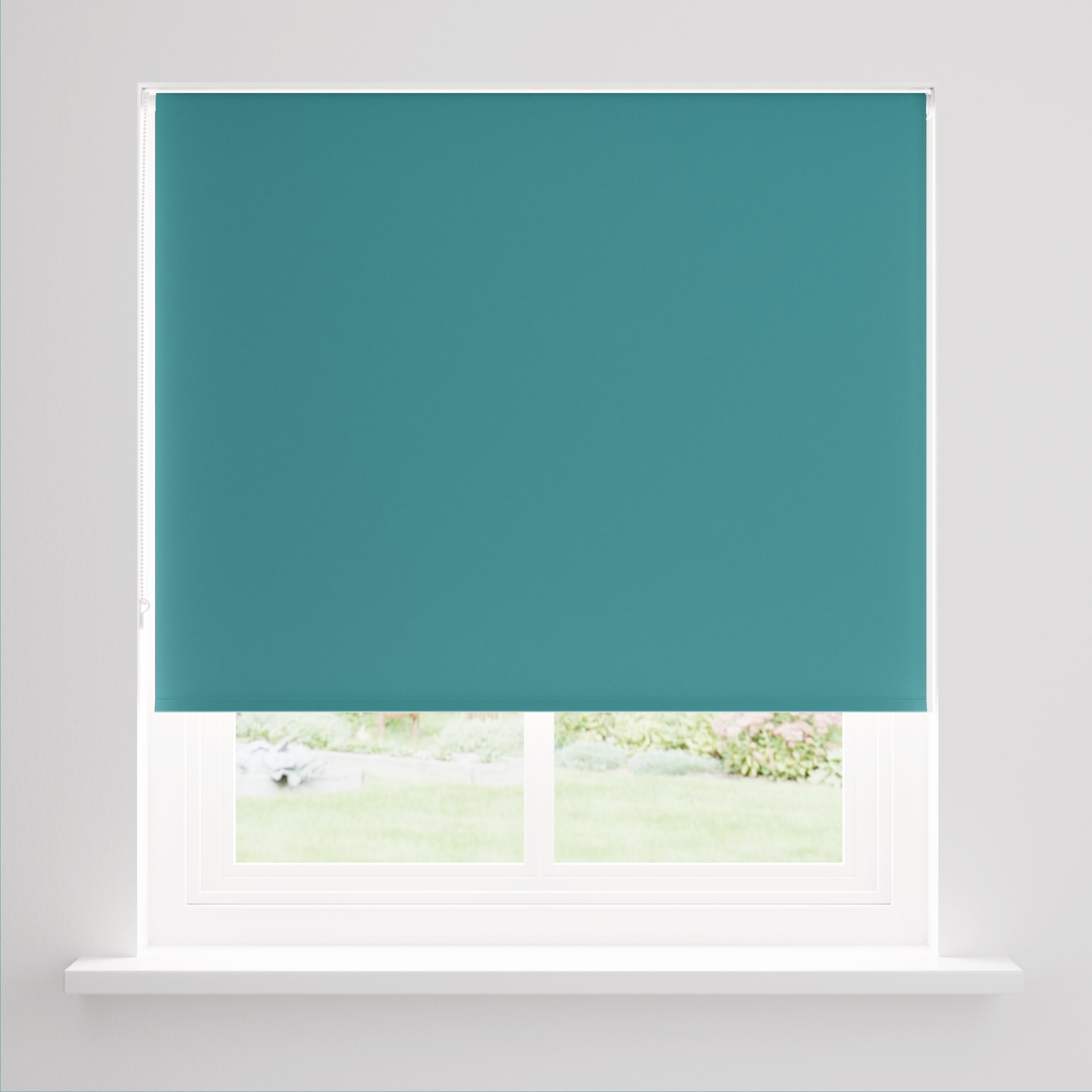 Teal Blackout Roller Blind | Dunelm