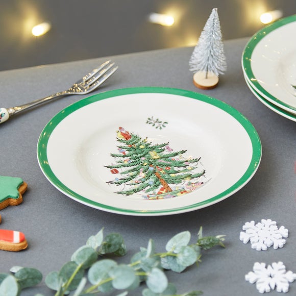 View Spode Christmas Tree Set Of 4 Side Plates View Spode Christmas Tree Set Of 4 Side Plates