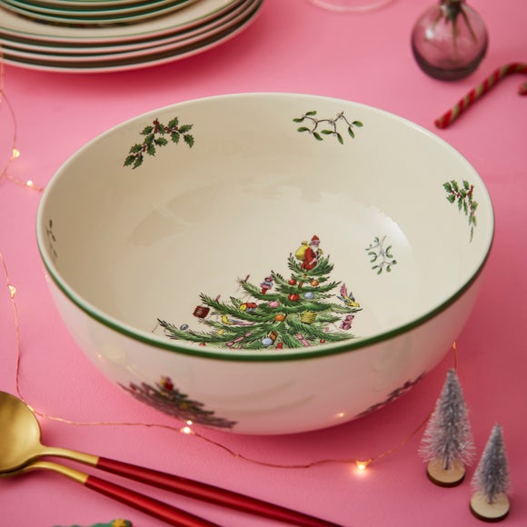 View Spode Christmas Tree Serving Bowl View Spode Christmas Tree Serving Bowl