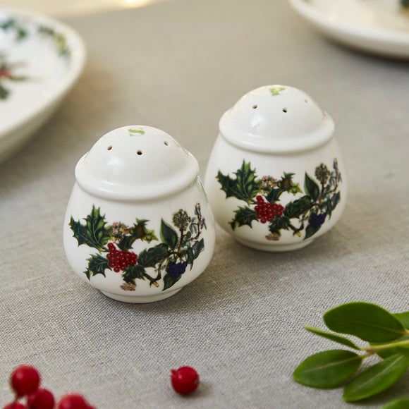 View The Holly And The Ivy Salt And Pepper Set View The Holly And The Ivy Salt And Pepper Set