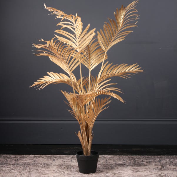 1.2m Gold Kwai Artificial Palm Tree image 1 of 2