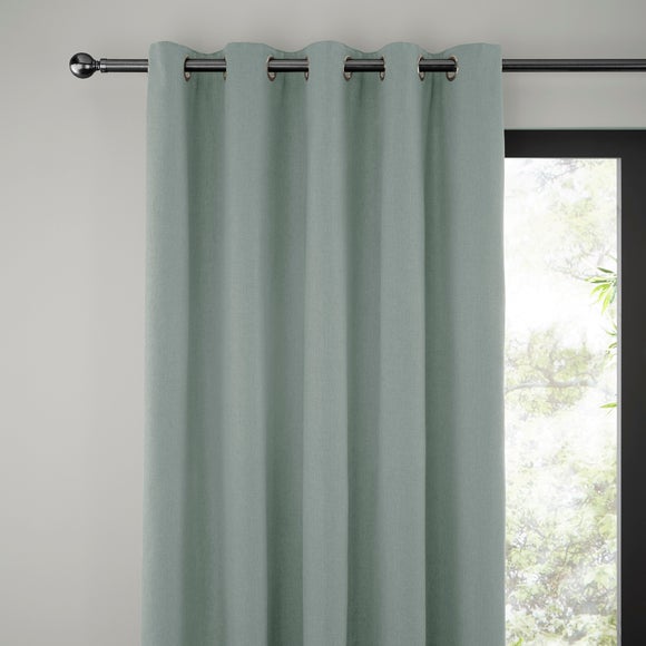 Jennings Natural Thermal Eyelet Curtains Dunelm