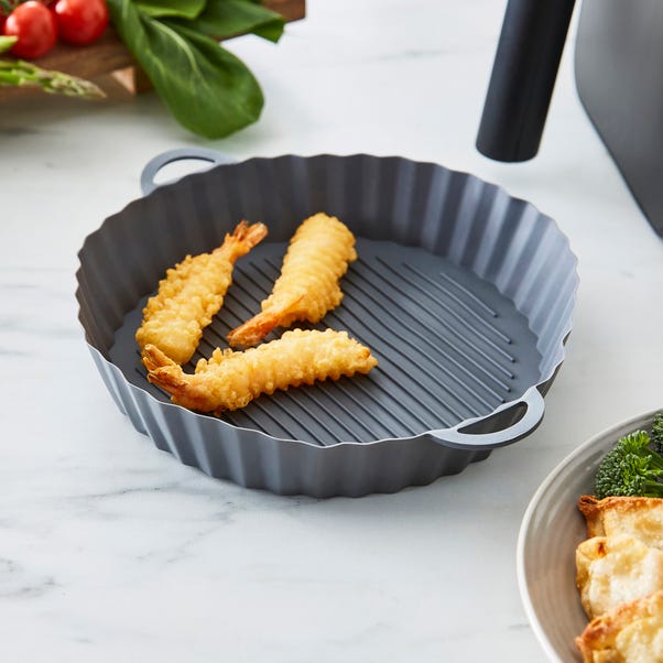 Round Silicone Air Fryer Tray image 1 of 3