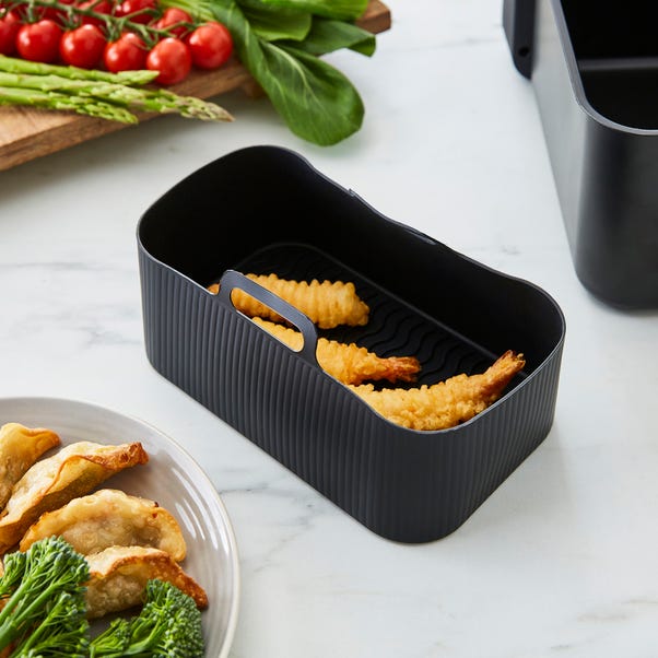 Rectangle Silicone Air Fryer Tray  image 1 of 3
