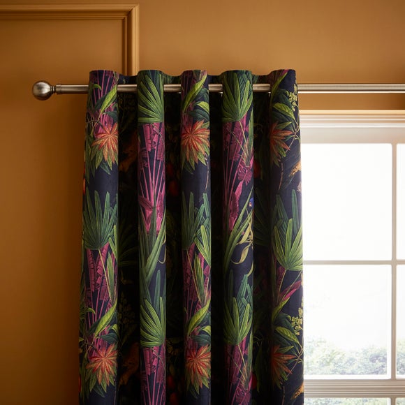 Click to view product details and reviews for Tropical Treasures Eyelet Curtains.