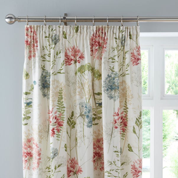 Country Meadow Pencil Pleat Curtains image 1 of 7