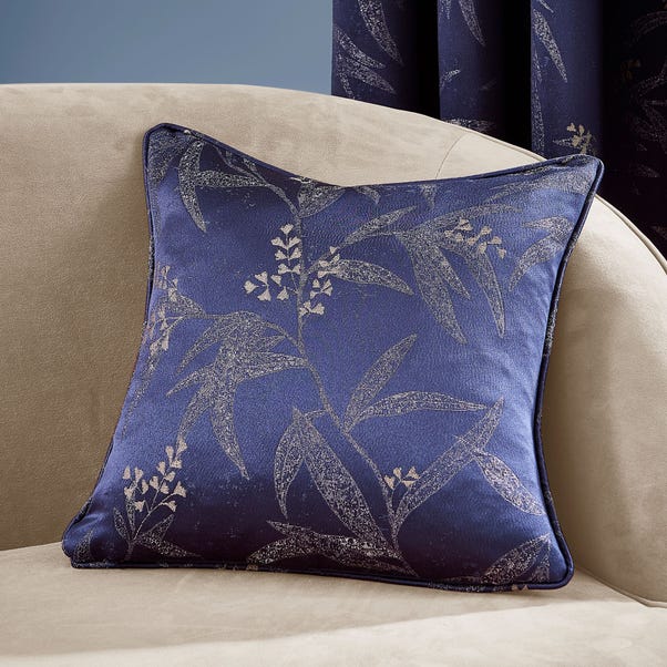 Bamboo Luxe Navy Cushion image 1 of 2