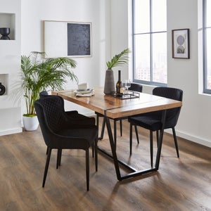 Montreal Set Of 2 Dining Chairs- Velvet