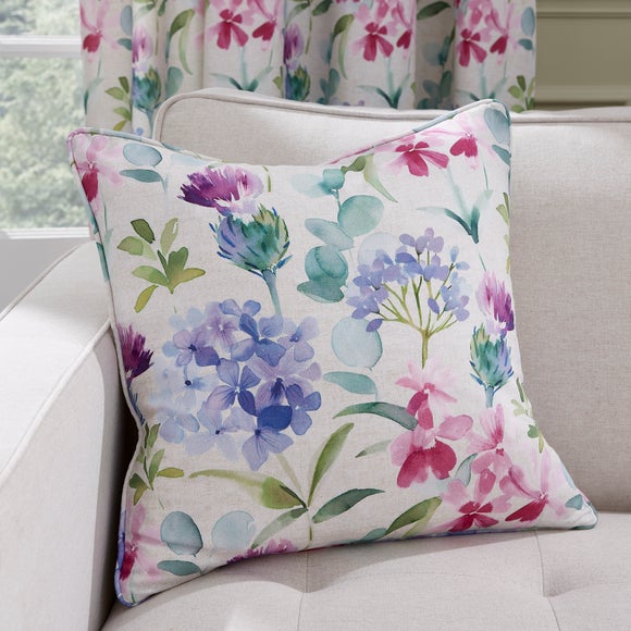 Dunelm hotsell purple cushions