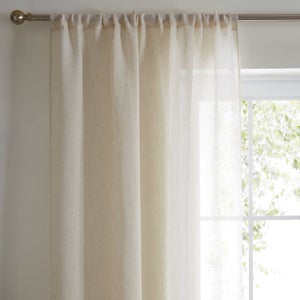 Herringbone Slot Top Voile Panel