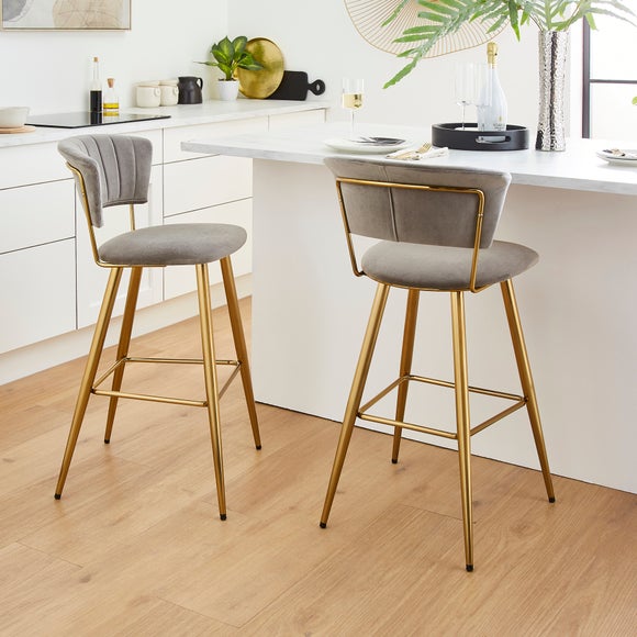 Kendall Bar Stool Velvet