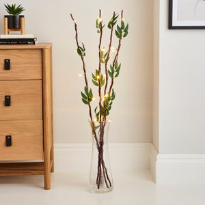 Artificial Leaf 20 Led Twig Tree