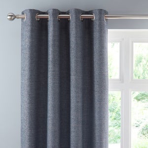 Churchgate Swithland Herringbone Eyelet Curtains -blackout Thermal Available-
