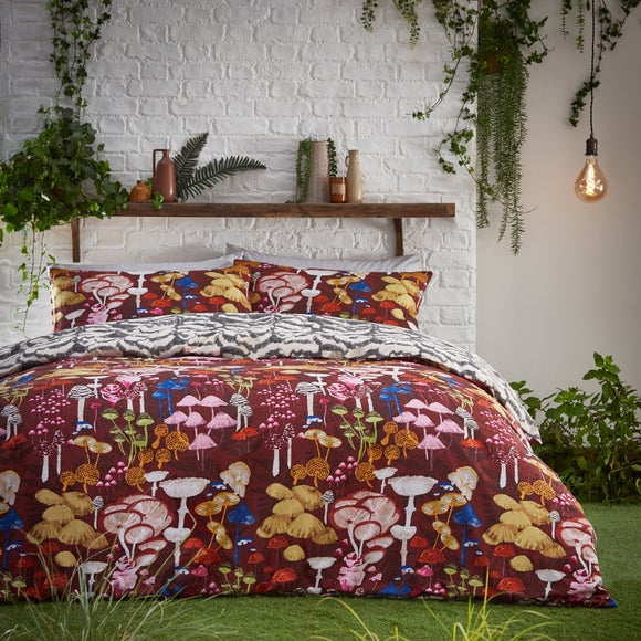 Furn. Amanita Duvet Cover Set Redwood | Dunelm