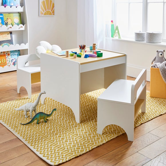 Kids white store play table