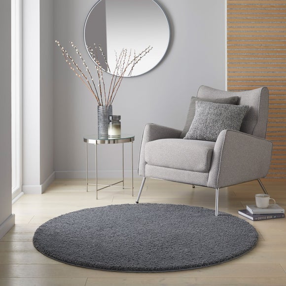 Snuggle Washable Round Rug
