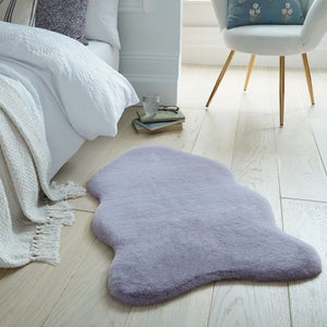 Supersoft Single Pelt Faux Fur Washable Rug