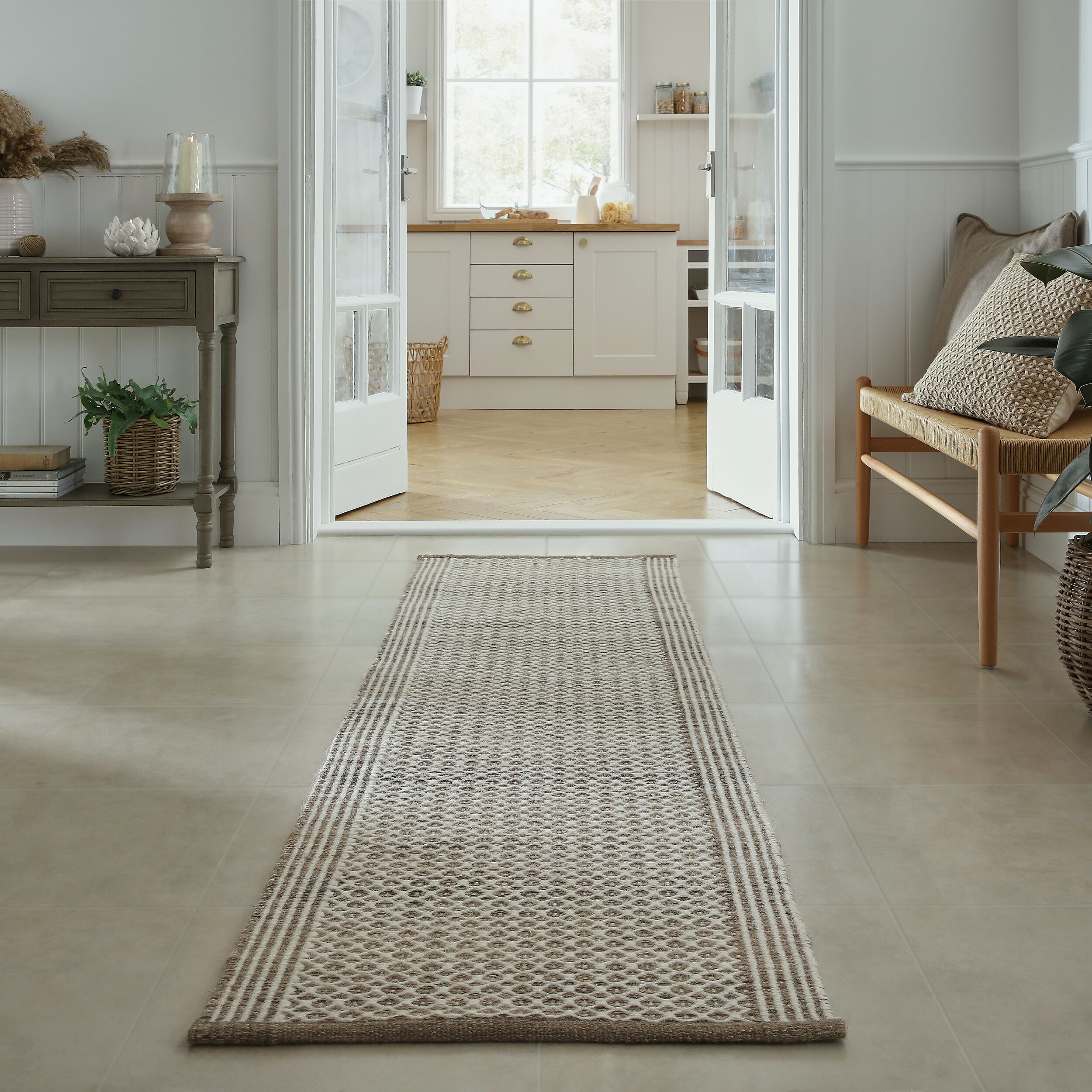 Churchgate Lyndon Wool Runner Natural