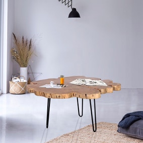 Indus Valley Live Edge Coffee Table