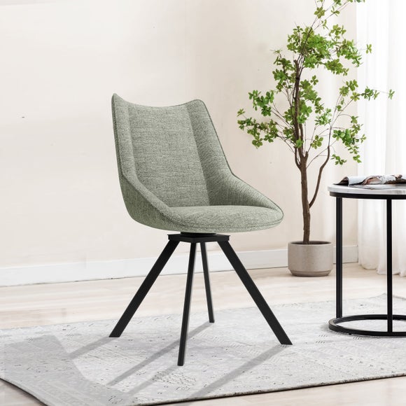 Indus Valley Set of 2 Jten Dining Chairs Dunelm