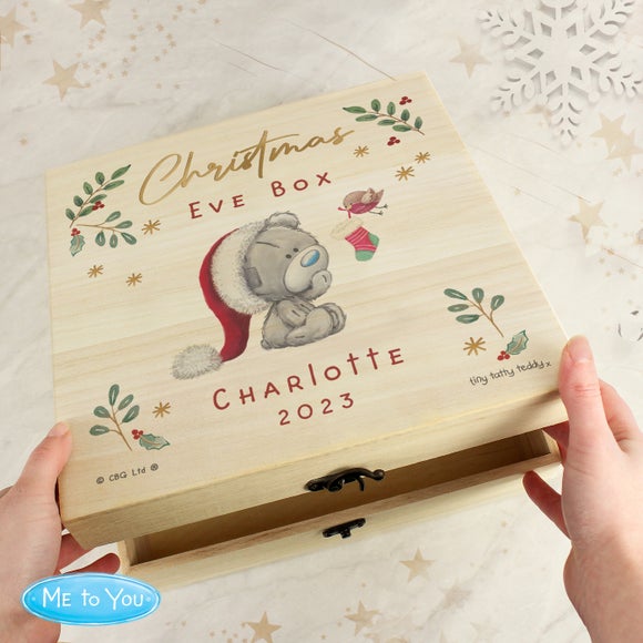 Click to view product details and reviews for Personalised Tiny Tatty Teddy Christmas Eve Box.