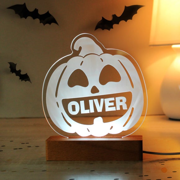 View Personalised Pumpkin Led Light View Personalised Pumpkin Led Light