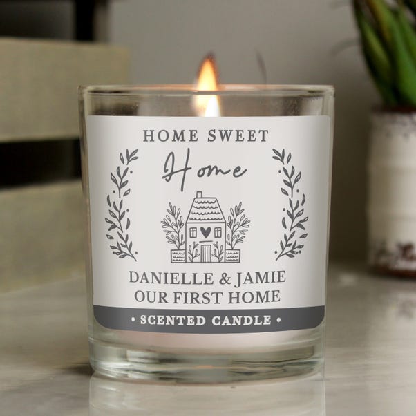 Personalised Home Jar Candle image 1 of 5