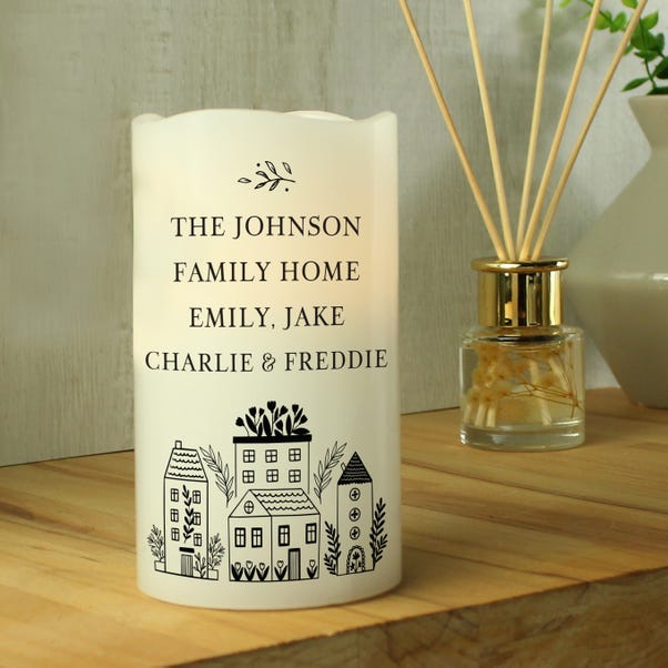 Personalised Home LED Candle  image 1 of 5