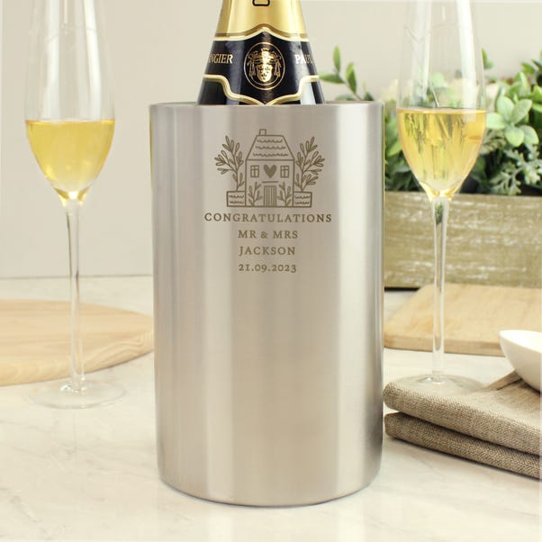 Personalised House Design Wine Cooler image 1 of 4