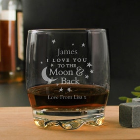 Personalised To the Moon and Back Tumbler