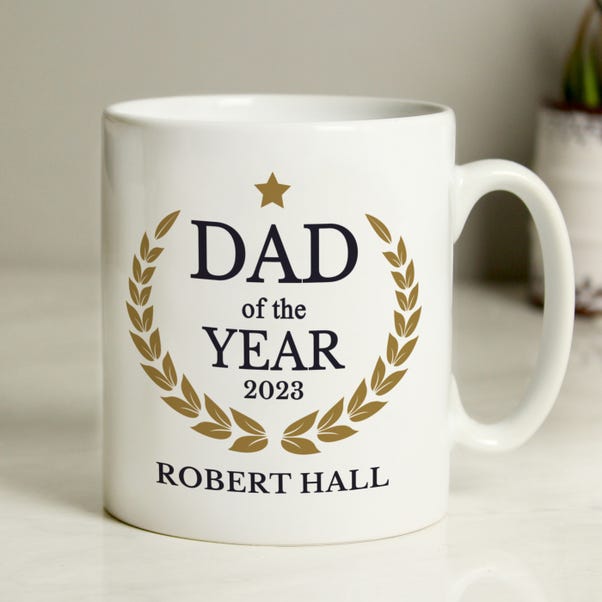 Personalised Dad of the Year Mug image 1 of 4
