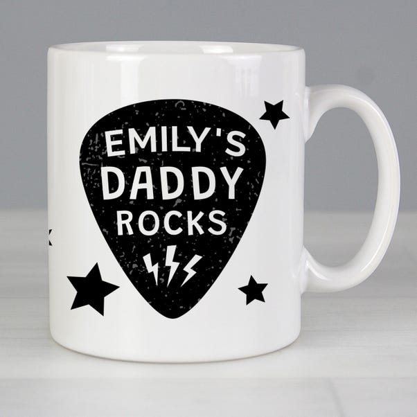 Personalised Daddy Rocks Mug image 1 of 4