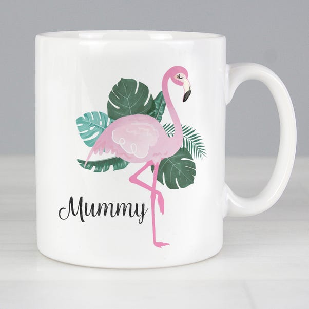 Personalised Flamingo Mug image 1 of 4