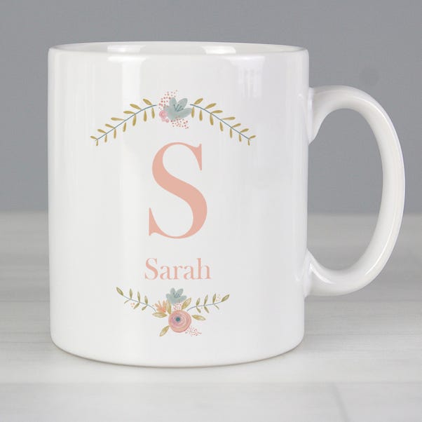 Personalised Floral Bouquet Mug image 1 of 4