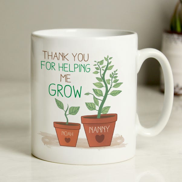 Personalised Helping Me Grow Mug image 1 of 3