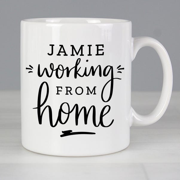 Personalised Working From Home Mug image 1 of 4