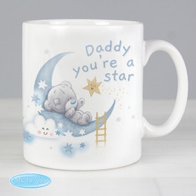 Personalised Tiny Tatty Teddy Daddy Youre A Star Mug