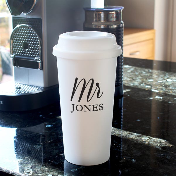 Personalised Classic Insulated Reusable Travel Cup image 1 of 4