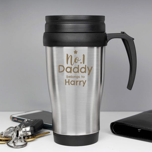 Personalised No1 Daddy Travel Mug image 1 of 3