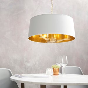 Vogue Elijah Traditional 3 Light Pendant Light