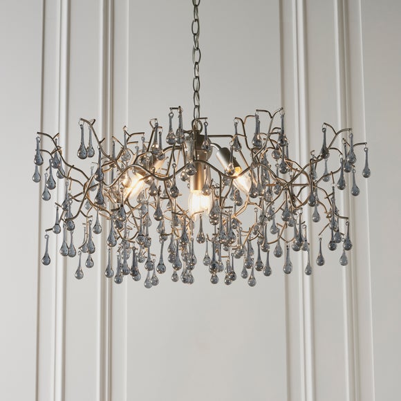 Dunelm store white chandelier