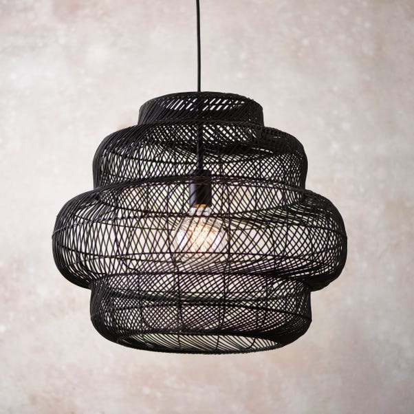 Vogue Reese Black Wire Pendant Light image 1 of 10