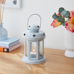 Mini Lantern Iron Tealight Candle Holder