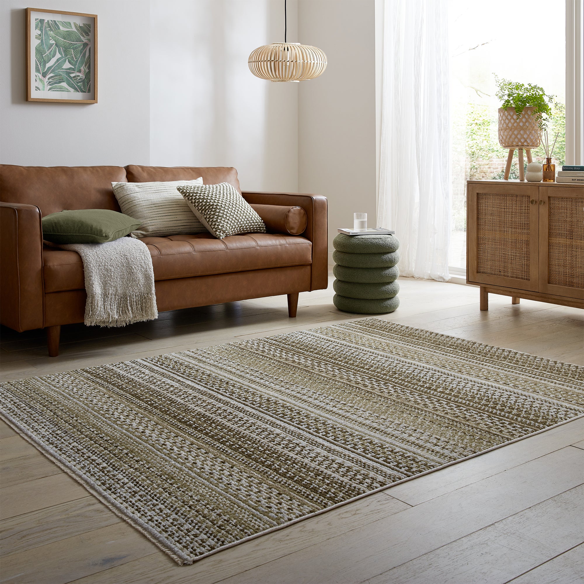 Parker Rug Beigegreen