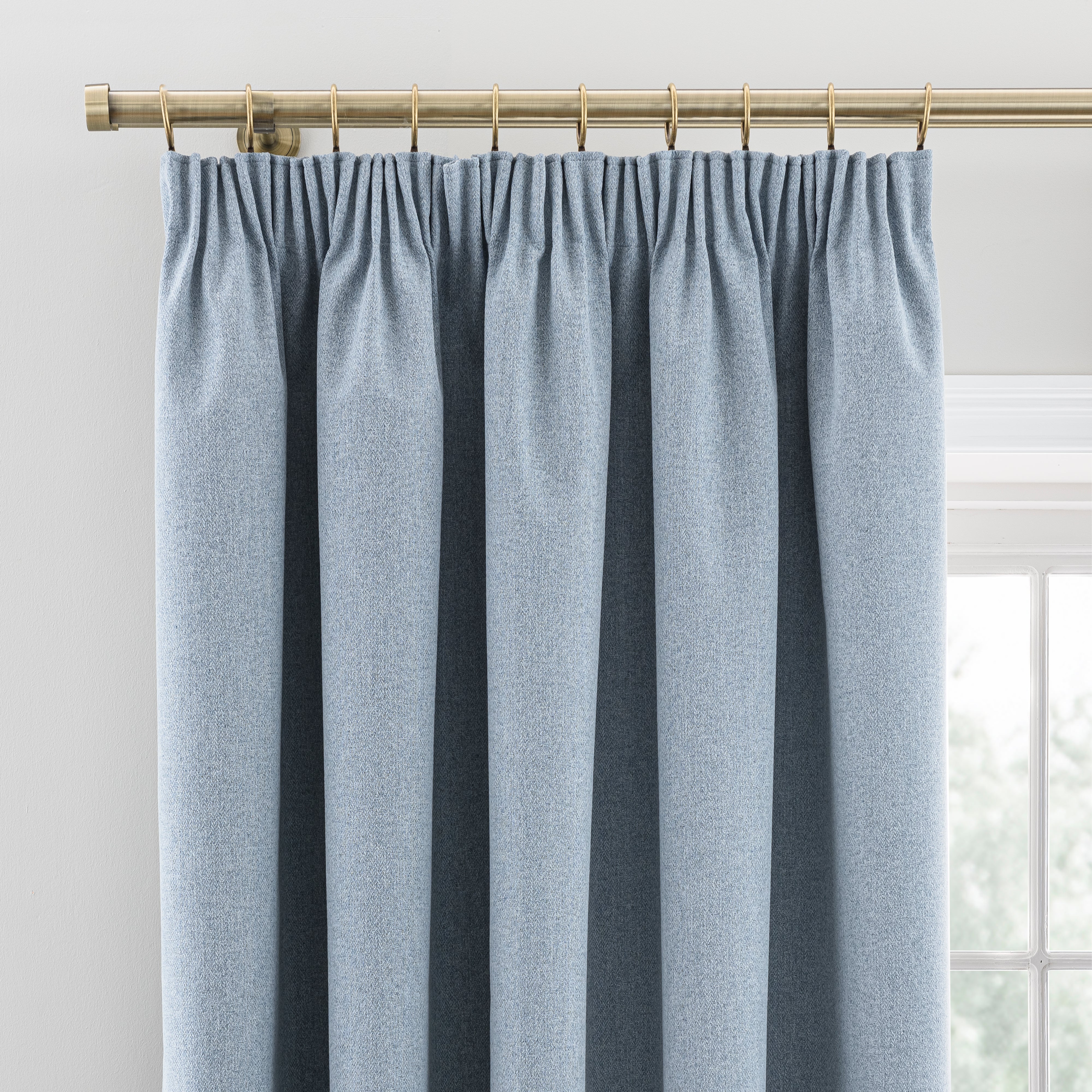 Libra Washable Blackout Pencil Pleat Curtains | Dunelm