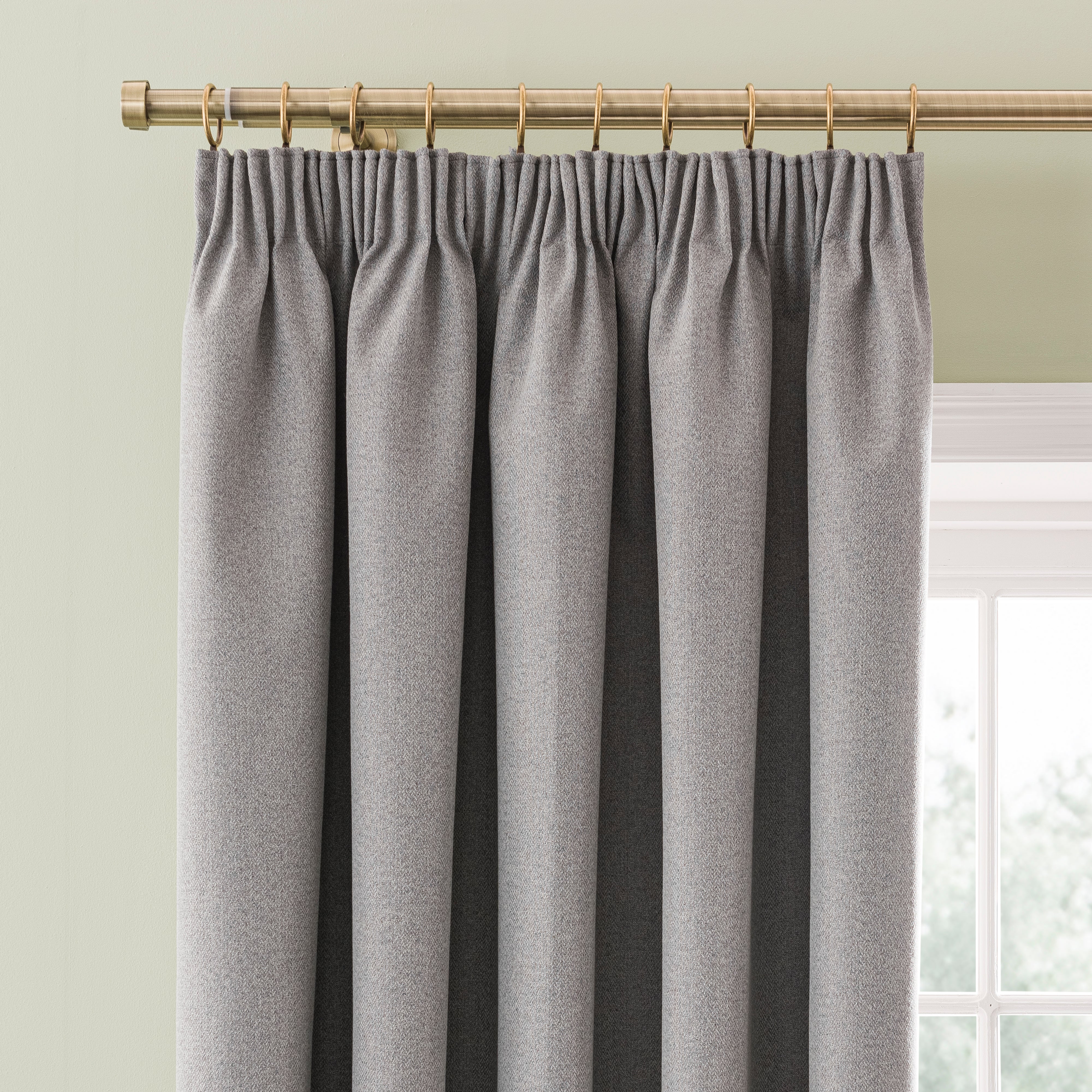 Libra Washable Blackout Pencil Pleat Curtains | Dunelm