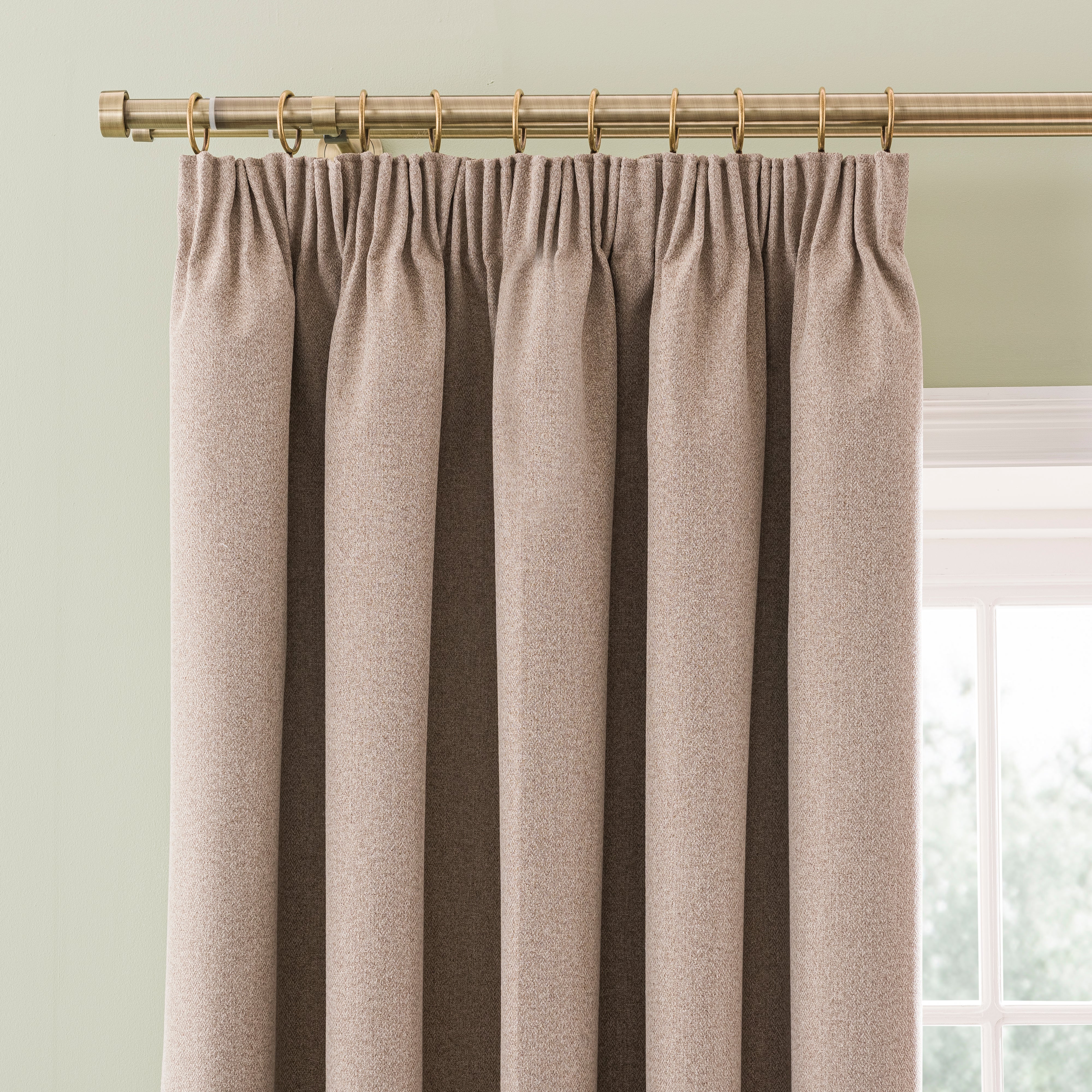 Libra Washable Blackout Pencil Pleat Curtains | Dunelm