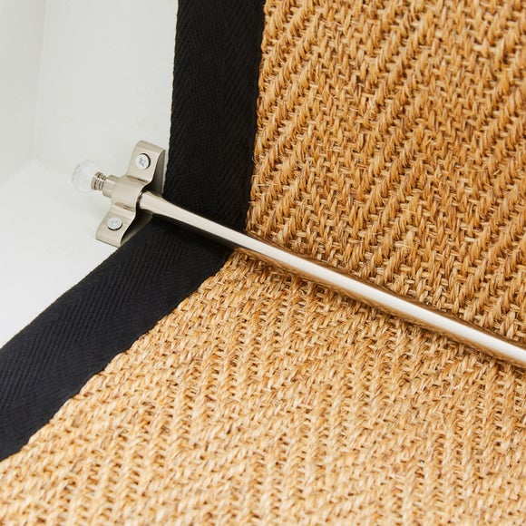 Faceted Resin Ball Finial Stair Rod