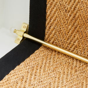 Faceted Resin Ball Finial Stair Rod